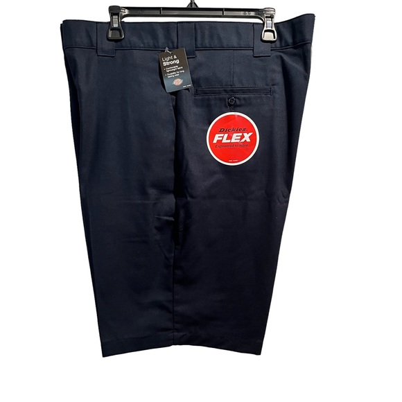 NWT Dickies blue short w/ cell phone pocket. - Picture 2 of 5